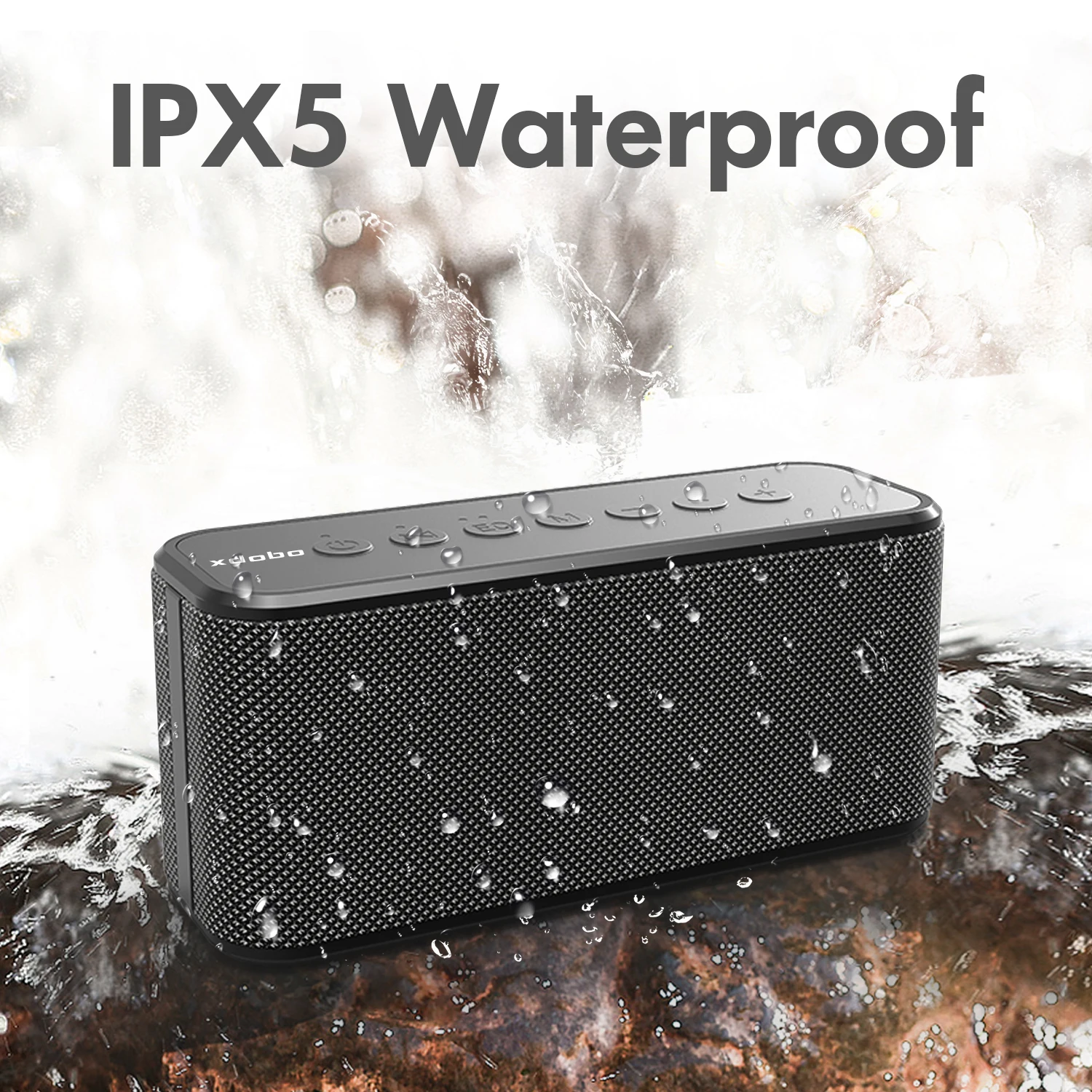Фото XDOBO X8 Plus 80W портативная Bluetooth-колонка с защитой от воды IPX5 для использования на открытом воздухе, время работы до 12 часов. №4