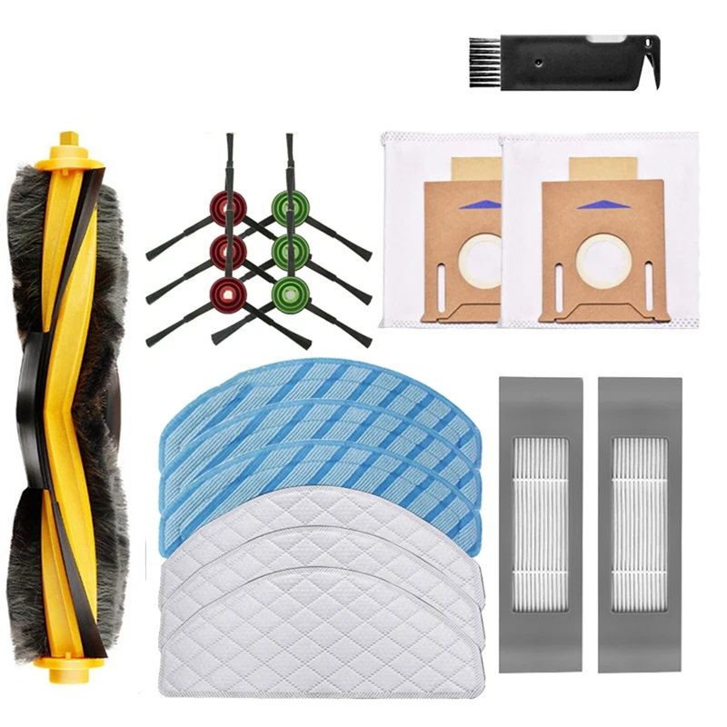 

For Ecovacs Deebot T8 T8 MAX Robot Vacuum Cleaner Parts Hepa Filter Main Side Brush Mop Dust Bag Replacement
