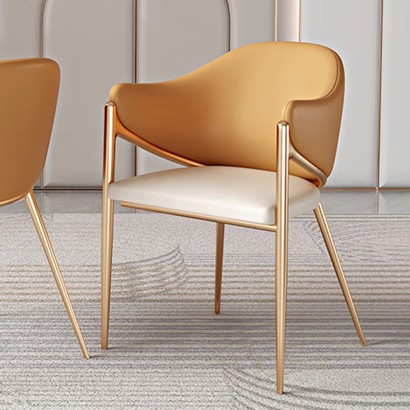 

White Office Design Dining Chairs Desk Tv Modern Master Kitchen Chairs Floor Bedroom Chaises Salle Manger Home Furniture T50CY