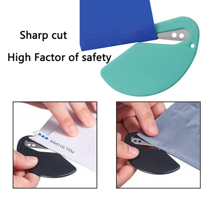 

Sharp Envelope Letter Opener Cuter Mini Letter Opener Plastic Letter Opener Sharp Mail Envelope Opener Safety Papers Cutter