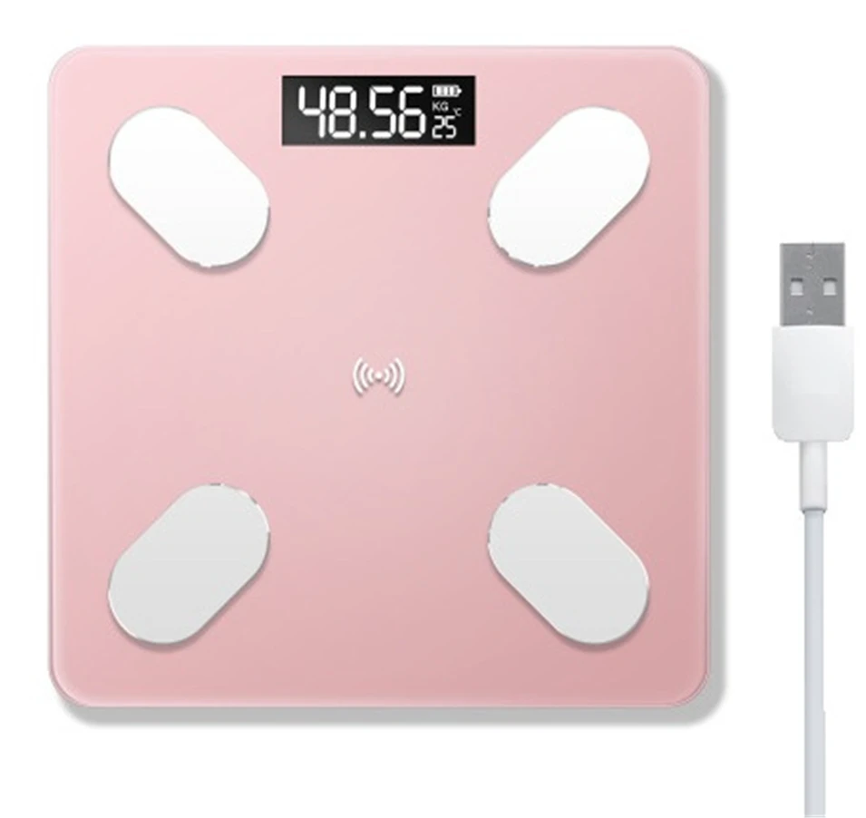 

APP Bluetooth smart weight scale body fat scale men and women to lose weight fat visceral fat musculoskeletal test health scale