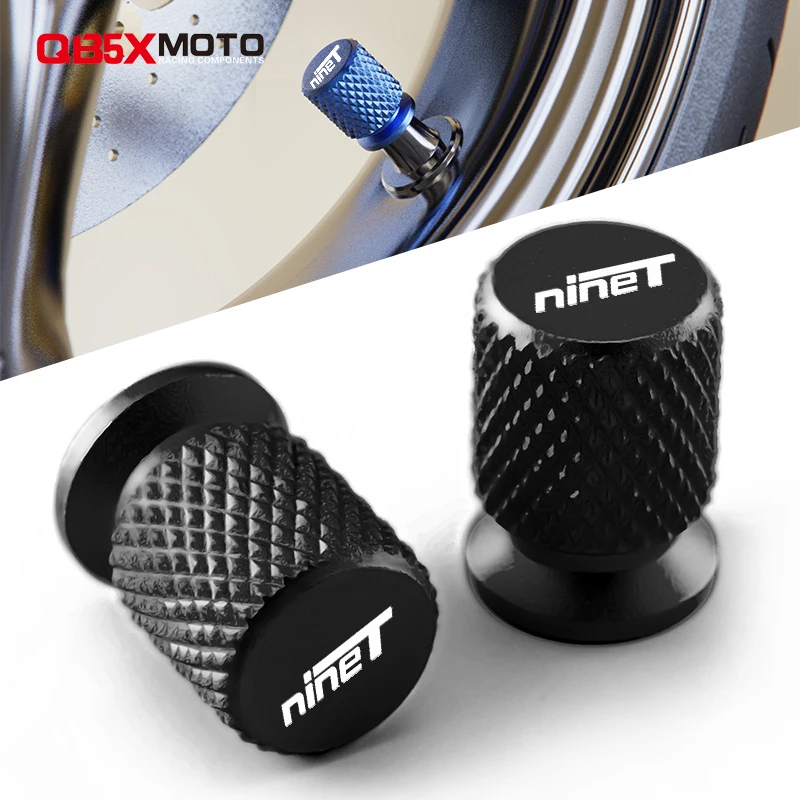 

For BMW R NINET NINE T 2014-2019 All Years Universal Motorcycle Tire Valve Air Port Stem Cover Cap Plug CNC Aluminum Accessories
