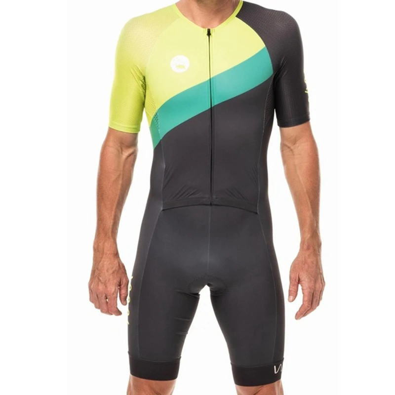 

2020 Men's Summer Professional Cycling Team Jersey Short-Sleeved Bib Suspender Pants Outdoor Casual Sport Shirt