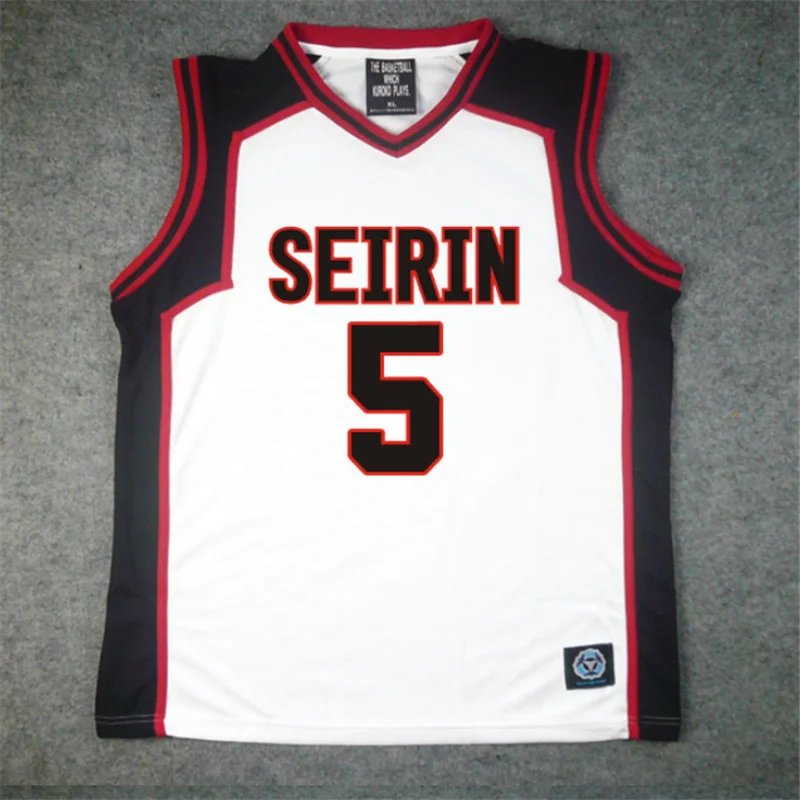 Kuroko no Basket Basuke Sport Uniform SEIRIN Basketball Jersey Number 10 11 Kagami Taiga Sportswear T Shirt Shorts mailot |