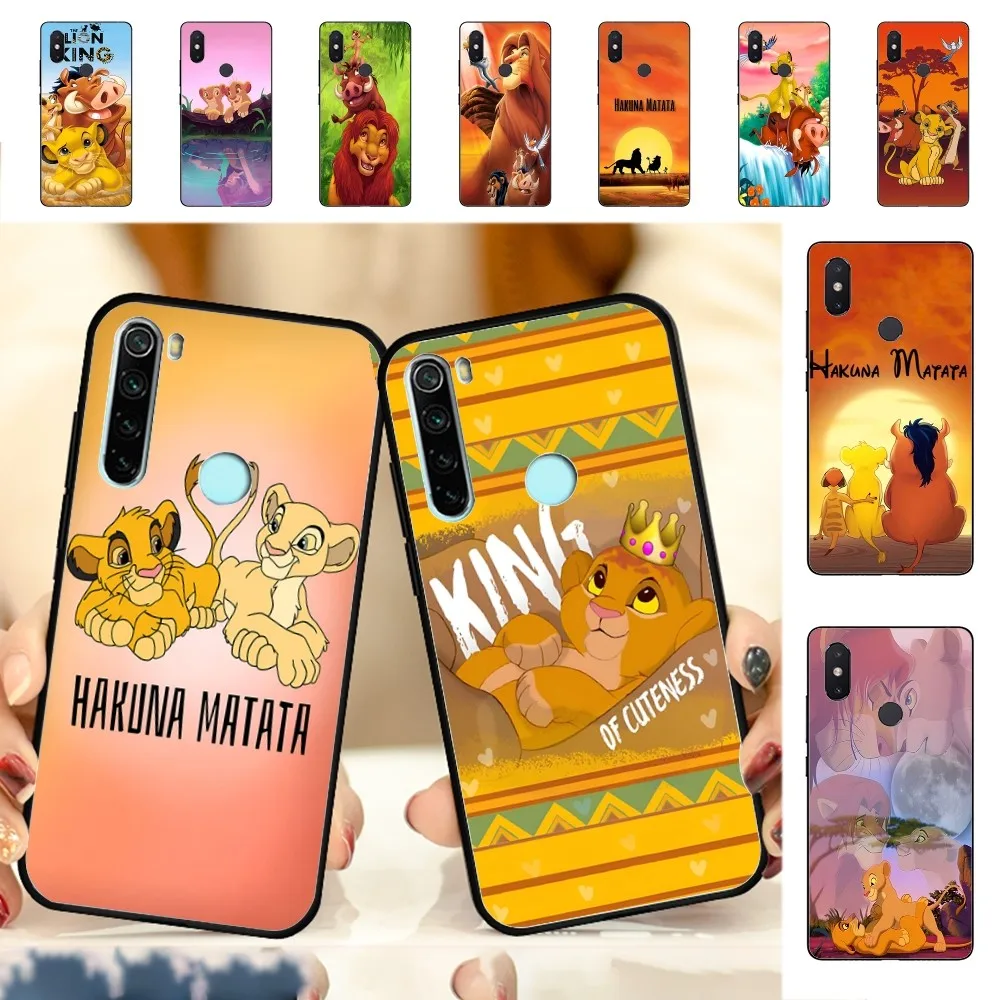 K-King L-Lion S-Simba Phone Case For Redmi Note 4 X 5 A 6 7 8 T 9 9S 10 11 11S 11Epro Poco M3 Pro