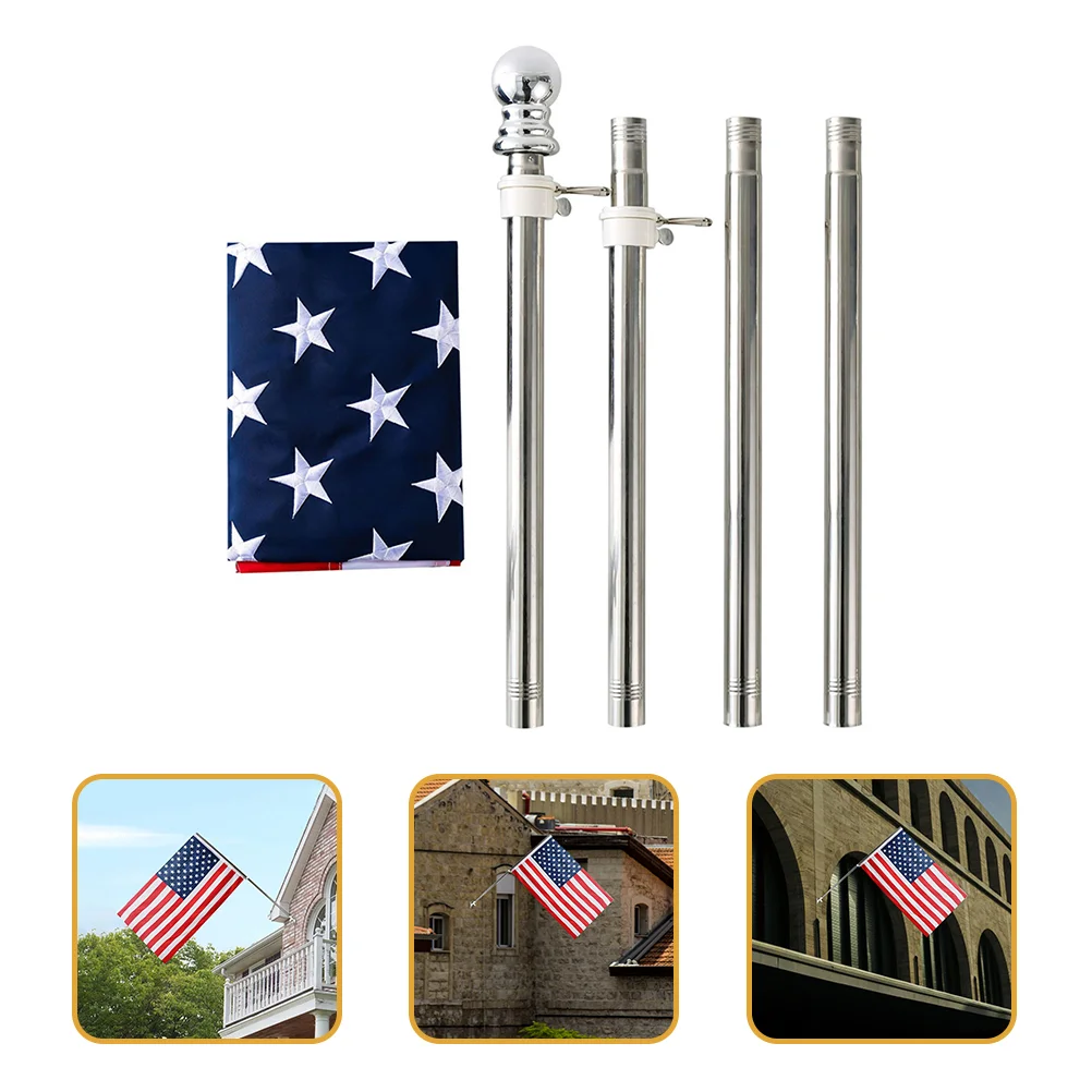 

1 компл. Флаг флаг лодки Pole Kit Флаг лодки Pole американский флаг для лодки, морской флаг лодки, американский флаг для лодки, морского сада