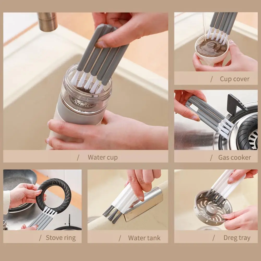 

Small Cleaning Brush Into Grooves Window Slit Brush for Scraping Dirt in Small Crevices Window Frames Cleaning Brush I8R8
