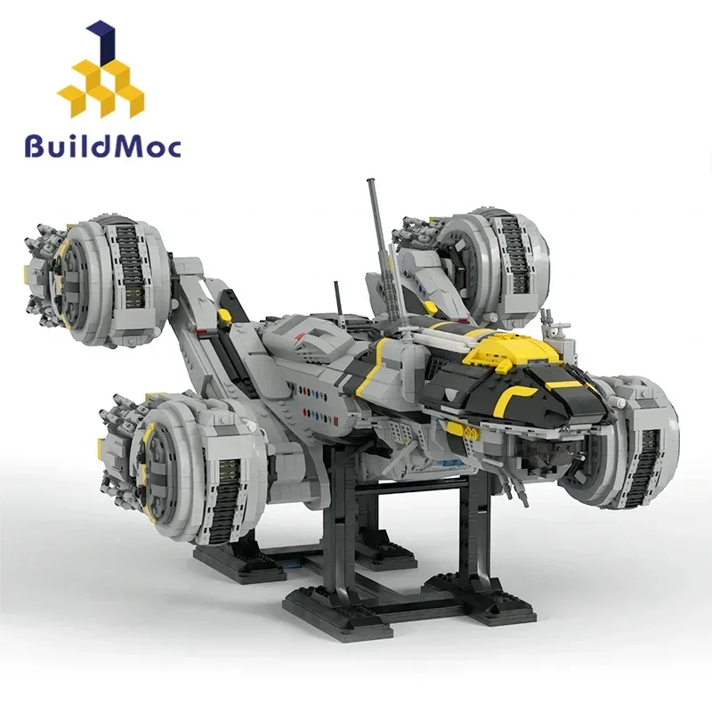 BuildMoc для инопланетянина космический корабль USCSS Prometheus набор строительных блоков
