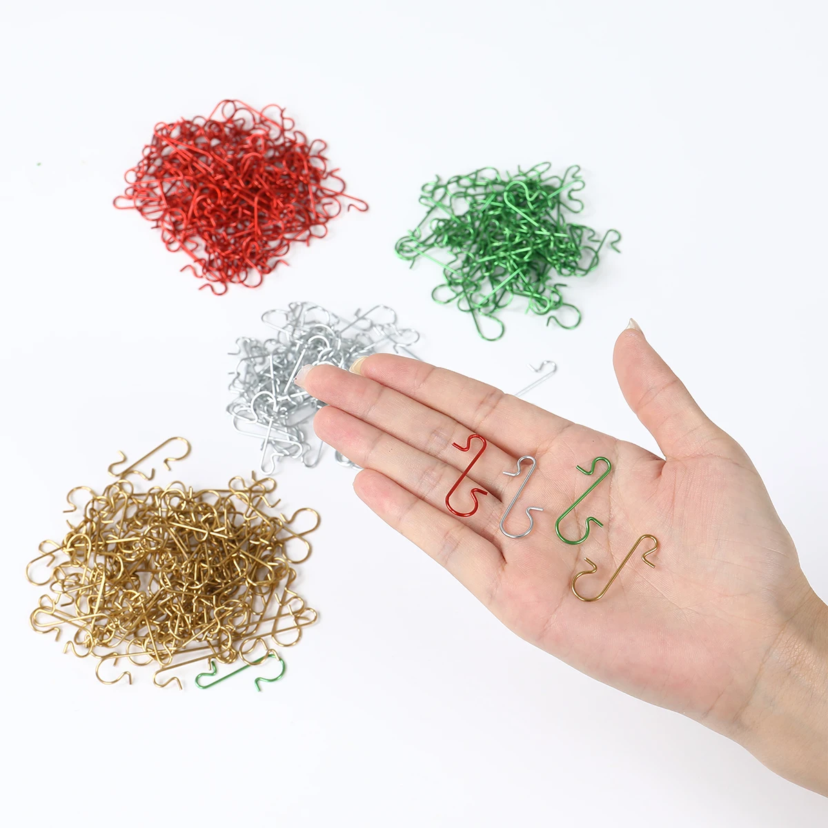 Подвеска на рождественскую елку S-образная 50 шт