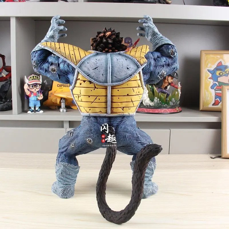 Фото Коллекционная фигурка Вегеты-Обезьяны (Oozaru) из Dragon Ball Z, статуэтка из ПВХ, модель для декора рабочего стола, подарок для фанатов аниме DBZ. №2