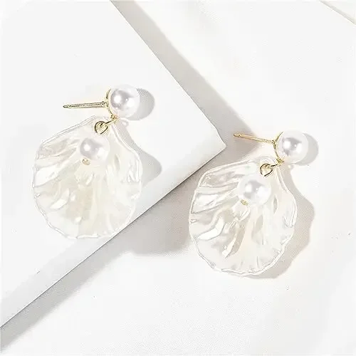 Женские серьги-гвоздики с морской тематикой