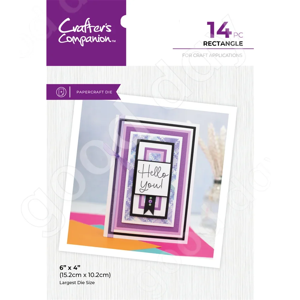 Квадратная прямоугольная рамка металлические штампы для DIY скрапбукинг