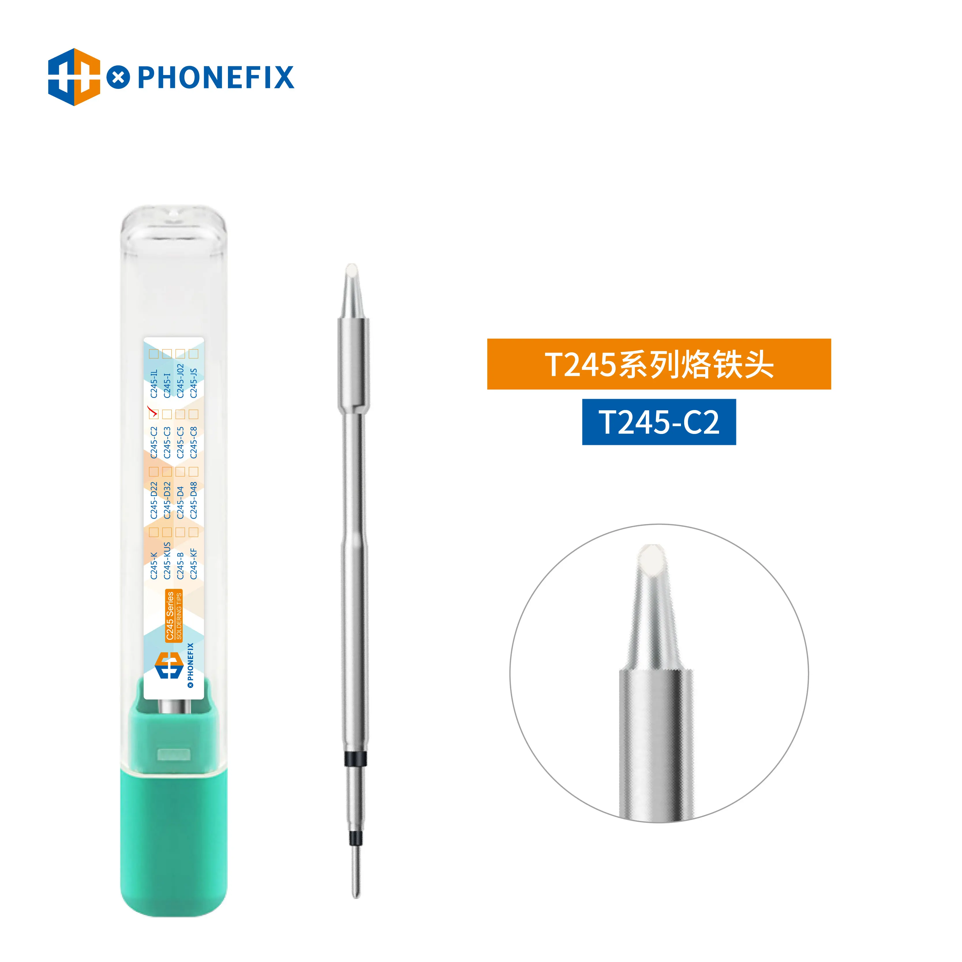 

Наконечники для паяльной станции Phonefix OEM C245 C470