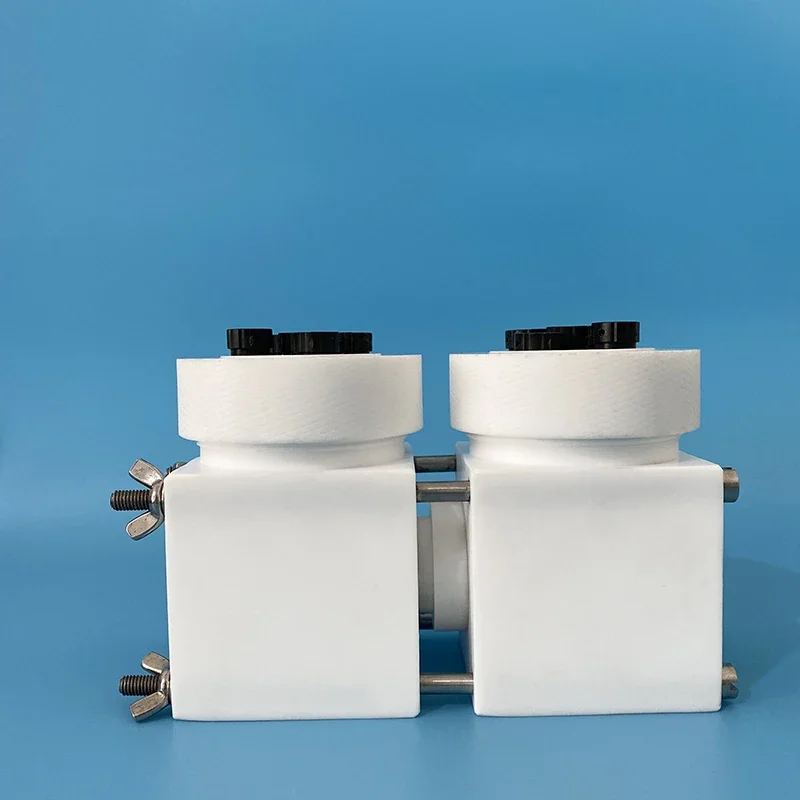 Сменная мембранная спектроэлектрохимическая ячейка H-типа