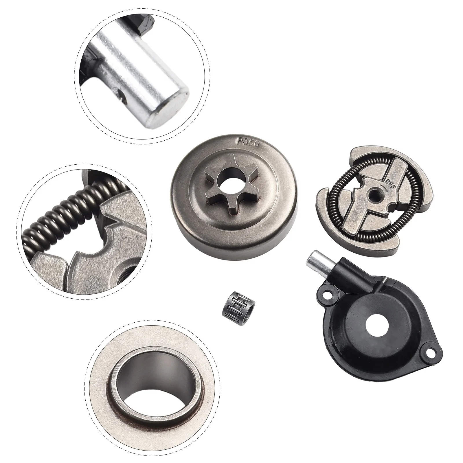 Масляный насос барабана цилиндра сцепления в сборе для бензопилы Mark II 120 надежный