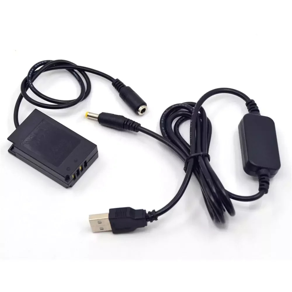 

NEW2023 Power Bank 5V USB Cable Adapter + EP-5C DC Coupler EN-EL20 ENEL20 Dummy Battery for Nikon 1J1 1J2 1J3 1S1 1AW1 1V3 p1000