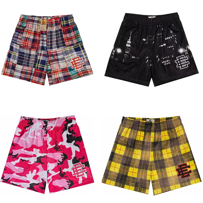 Новые летние Эрик Эмануэль EE базовые сетчатые Короткие классические шорты с