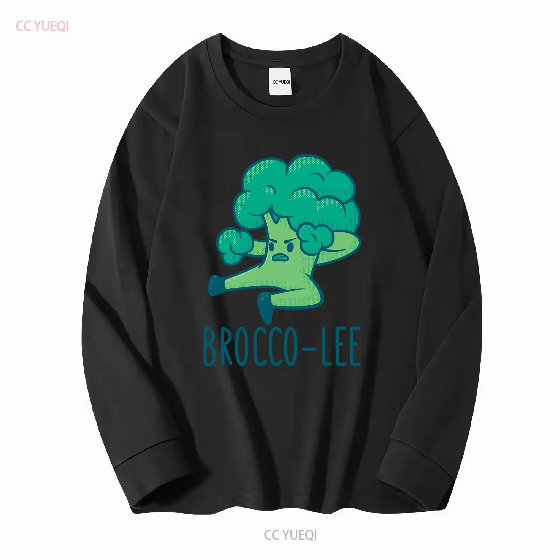 Фото Футболка Brocco Lee, комедия, забавный фильм, мультфильм, карате, Брюс, с длинными или короткими рукавами, винтажная, растянутая, универсальная №3