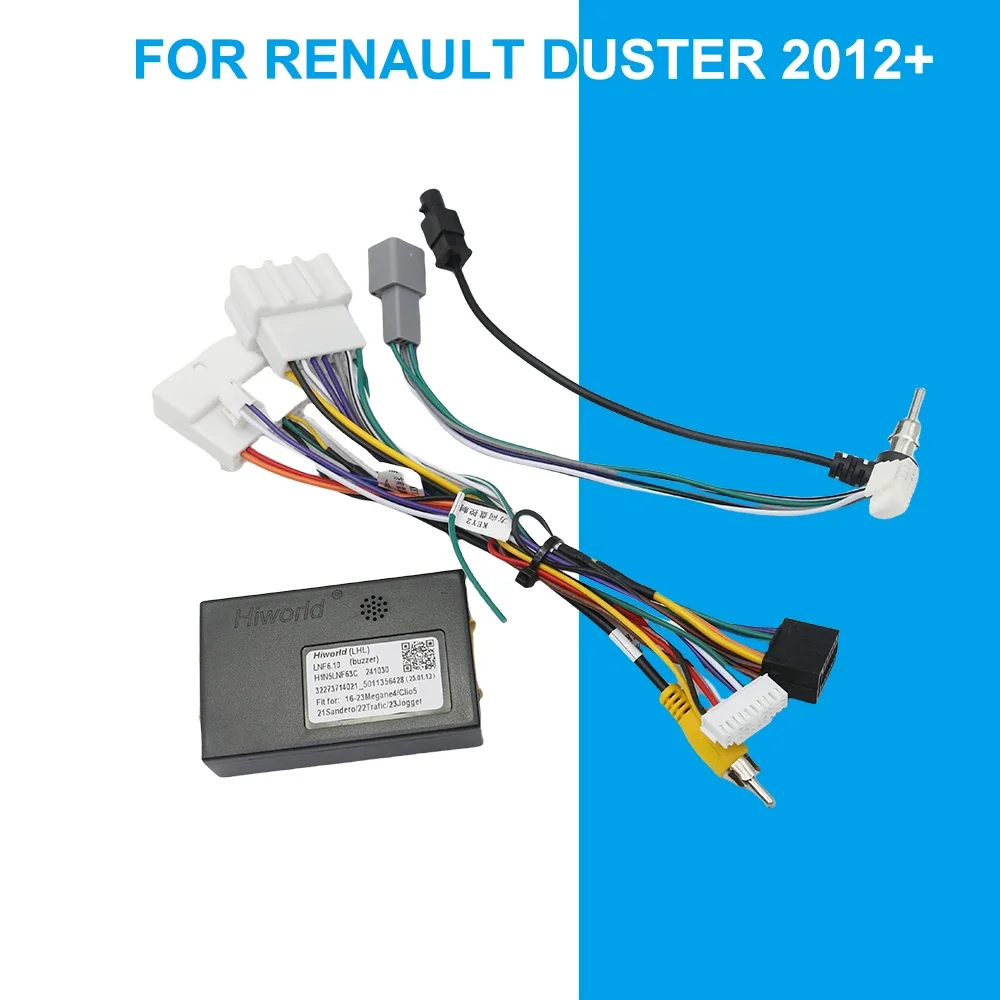 9-дюймовый автомобильный радиоприемник для Renault DUSTER 2012+Nissan TERRANO 2014-2016, мультимедийный Android-плеер, панельный адаптер, кабель CANBUS (art.: 3920cd5d15bfc) - 3920cd5d15bfc