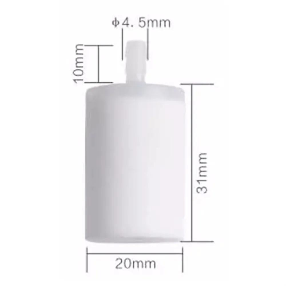 10шт Хаба qvarna 503443201 Запасная часть топливного фильтра для бензопил 50 51 61 440 445 455