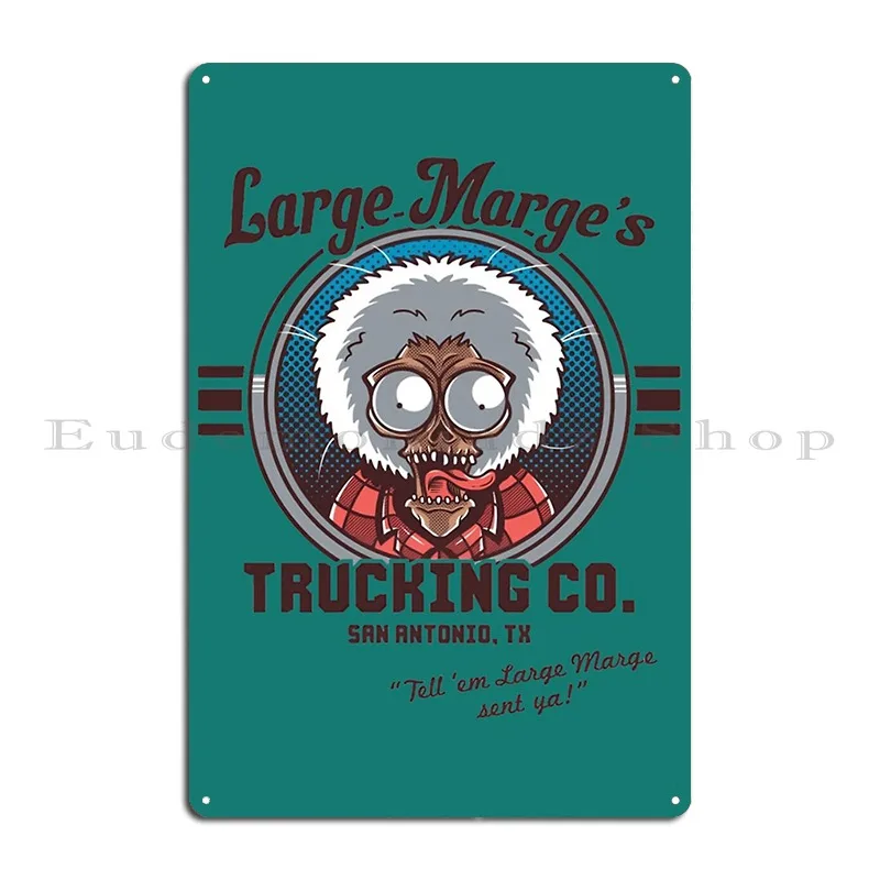 Металлическая табличка Large Marge 7 Selmerzulauf2