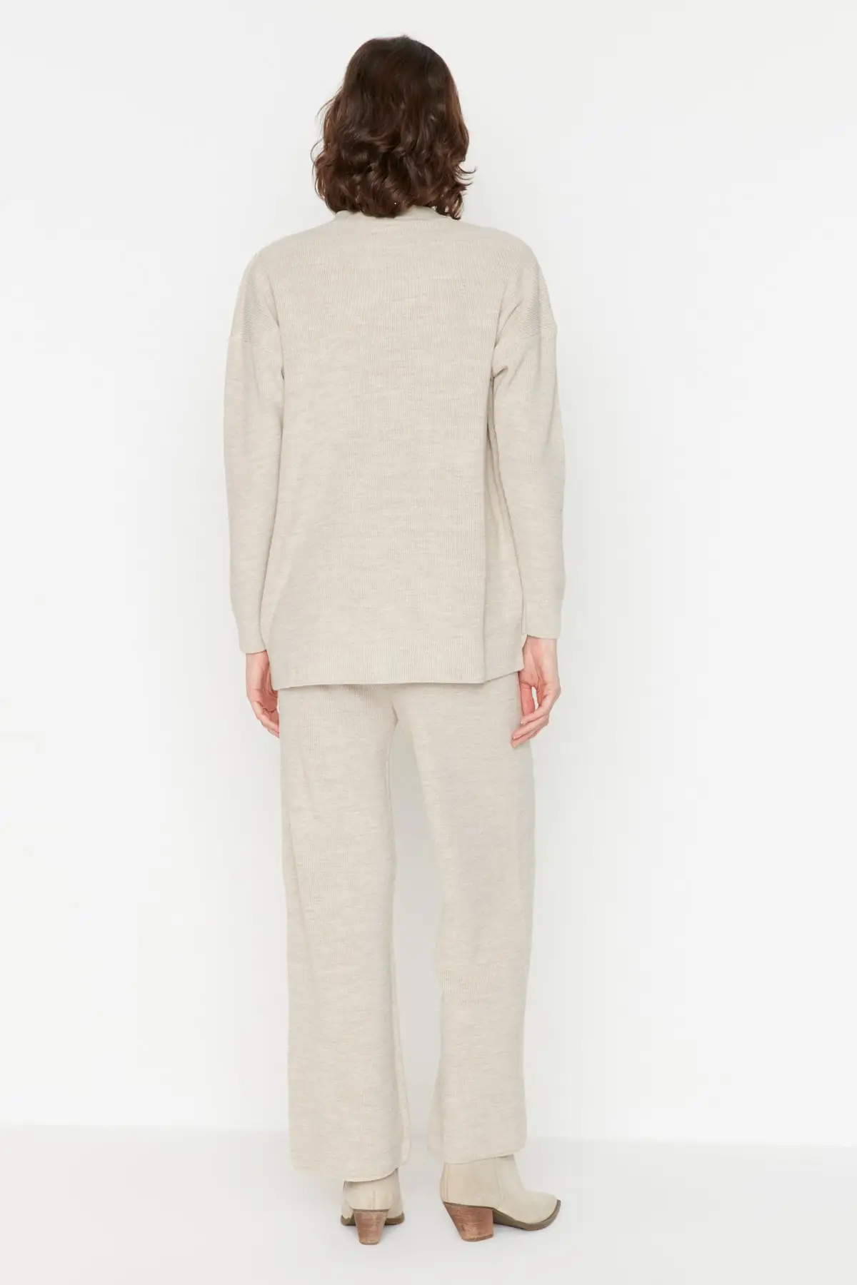 

Super Oversize Knitwear bottom-top suit