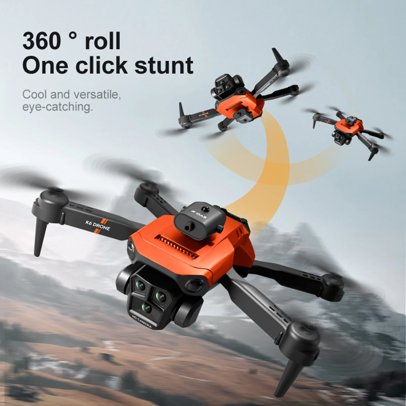 

Folding Aerial-Drone With Obstacle Avoidance One Key Take Off/Landing Quadcopters For Kids Boys Girl