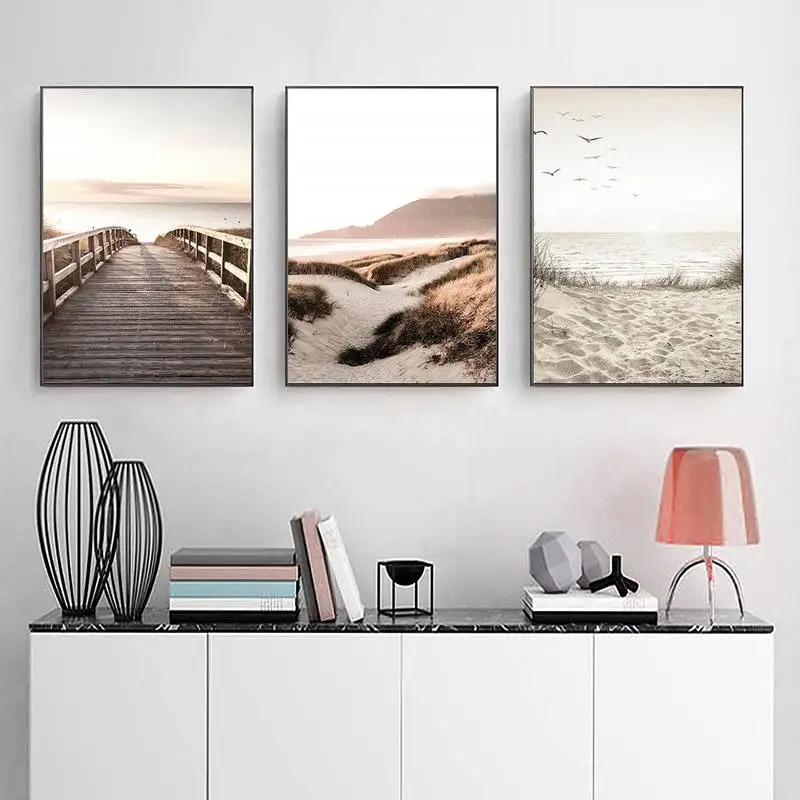 

Scandinavian Nature Landscape POSTER Poster Picture Prints Fashion Wall Canvas Art Kitchen Decor Small