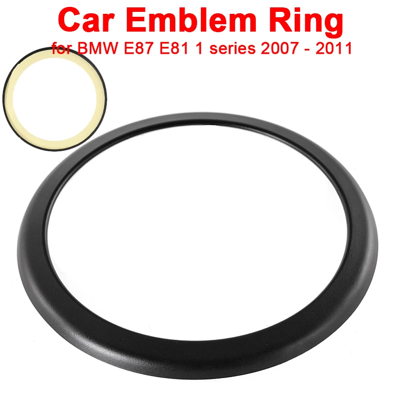 Car Emblem Cover Frame Rear Badge Ring Decorative Logo for BMW E87 E81 1 series 2007 - 2011 |