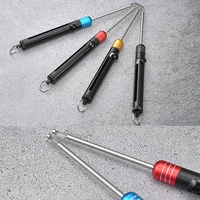 new stainless steel fishing hook remover safety decoupler extractor fishhook disgorger with aluminum handle fishing tackle