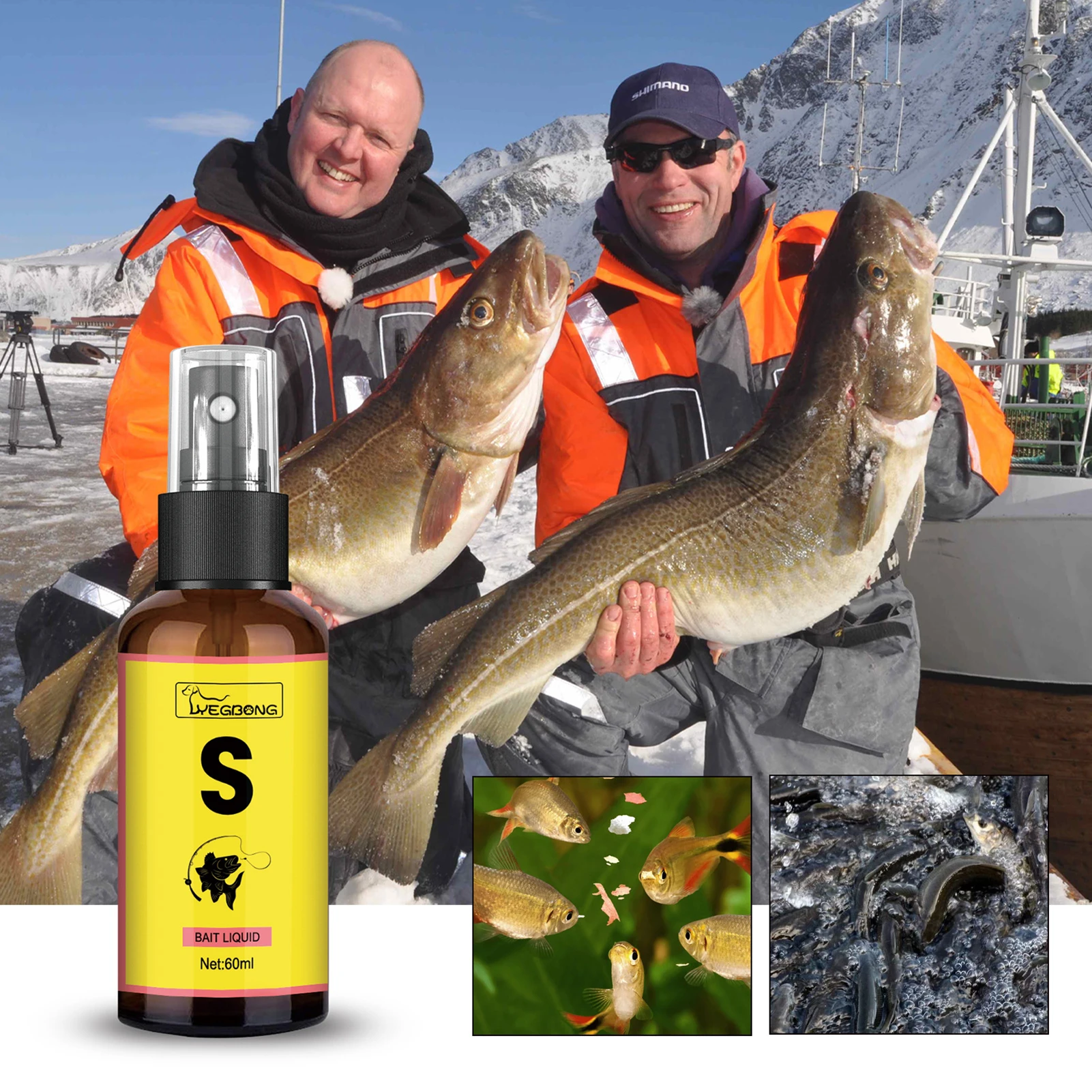 

Natural Bait Scent Fish Attractants Herring Bait Ourdoor Fishing Attractant Fishing Supplies Bait Medicine Additives
