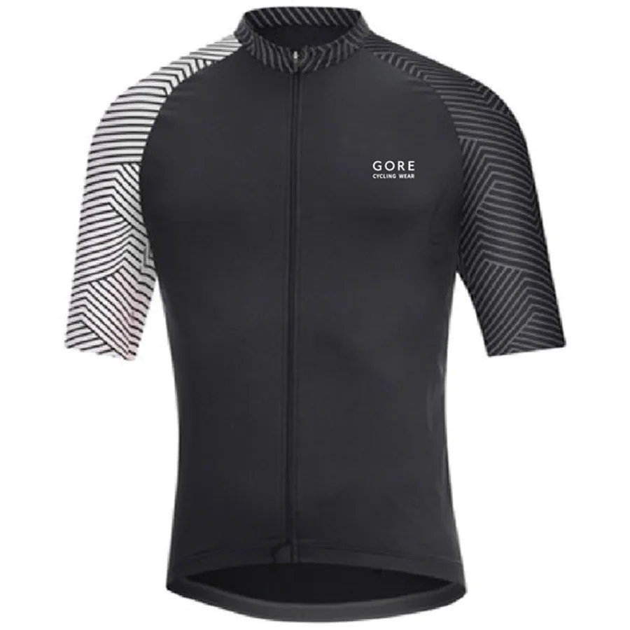 

Gore Cycling Wear Men Jersey Summer Short Sleeve Outdoor Sports Top Bike Shirt Mtb Road Bicycle Wea Maillot Ciclismo Hombre