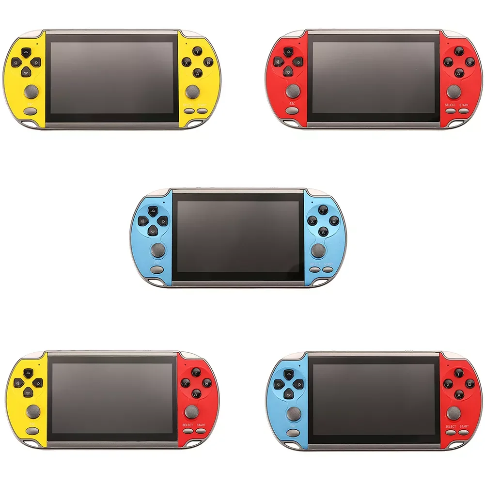 

2023New 4.3 inch Screen Handheld Game Console Portable TV Output Video Gaming Player Built-in 10000+ Games