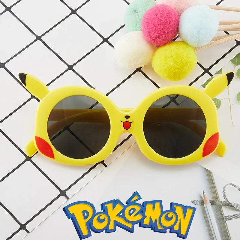 Солнцезащитные очки с персонажами из мультфильма Покемон Аниме Пикачу для