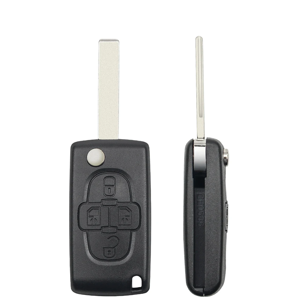 Брелок KEYYOU для Peugeot 206 407 307 607 Citroen C2 C3 C4 C5 C6 Berlingo CE0523 CE0536