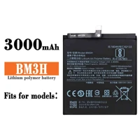 30003100mah bm3h for xiaomi bm3h battery high quality backup replacement for xiaomi bm3h batteries