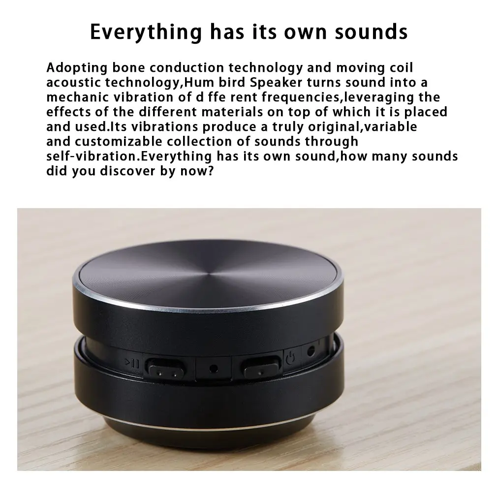 Bluetooth-динамик Humbird TWS Со Стереоаудио И Вибрацией Костной Проводимости