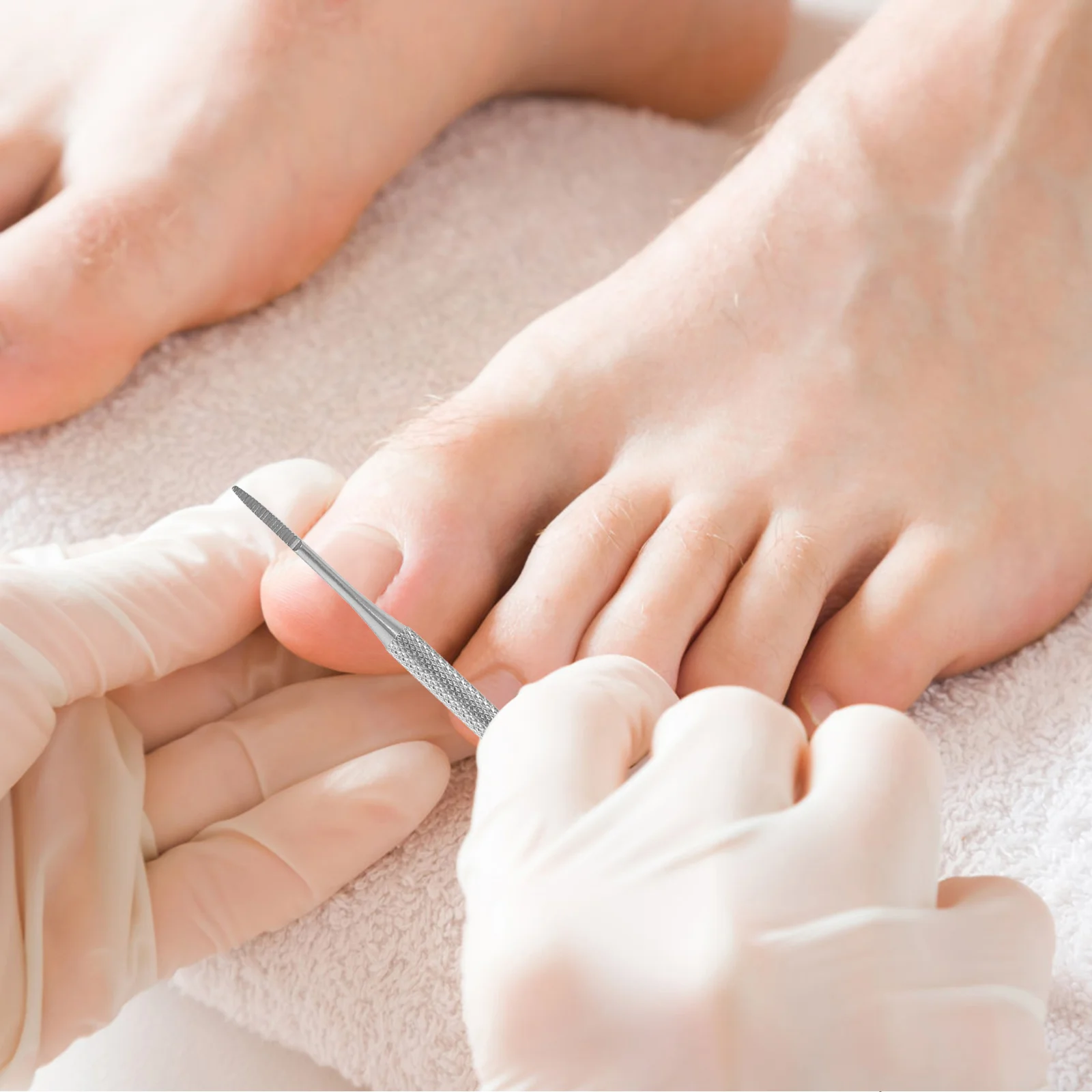 3 шт. двухсторонний инструмент для педикюра очистки ногтей набор полировки