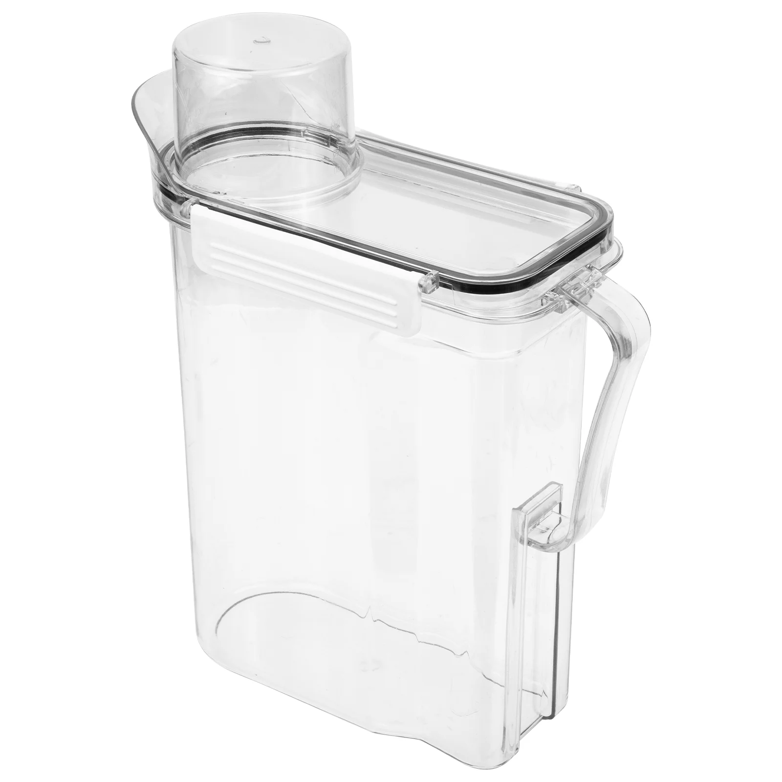 

Laundry Detergent Container Dispenser Holder Sub Bucket Soap Bottle Lotion Box Guest Essentials Bathroom Storage Washing Beads