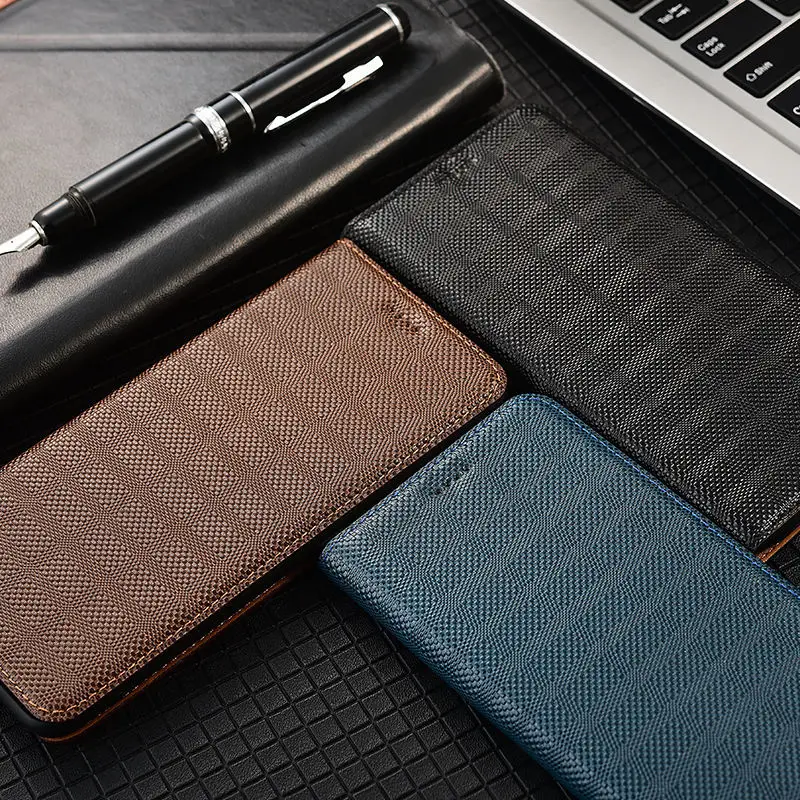 cowhide genuine leather case for infinix smart 5 6 pro smart hd 2021 zero business flip cover anti scratch luxury phone cases free global shipping
