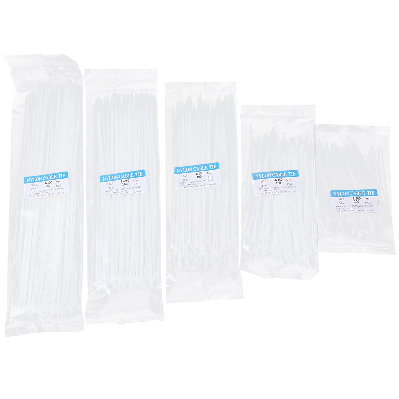 

1000pcs Self Locking Cable Heavy Duty Zipper Heavy Duty Wire Tie Workshop Cable Wire Management