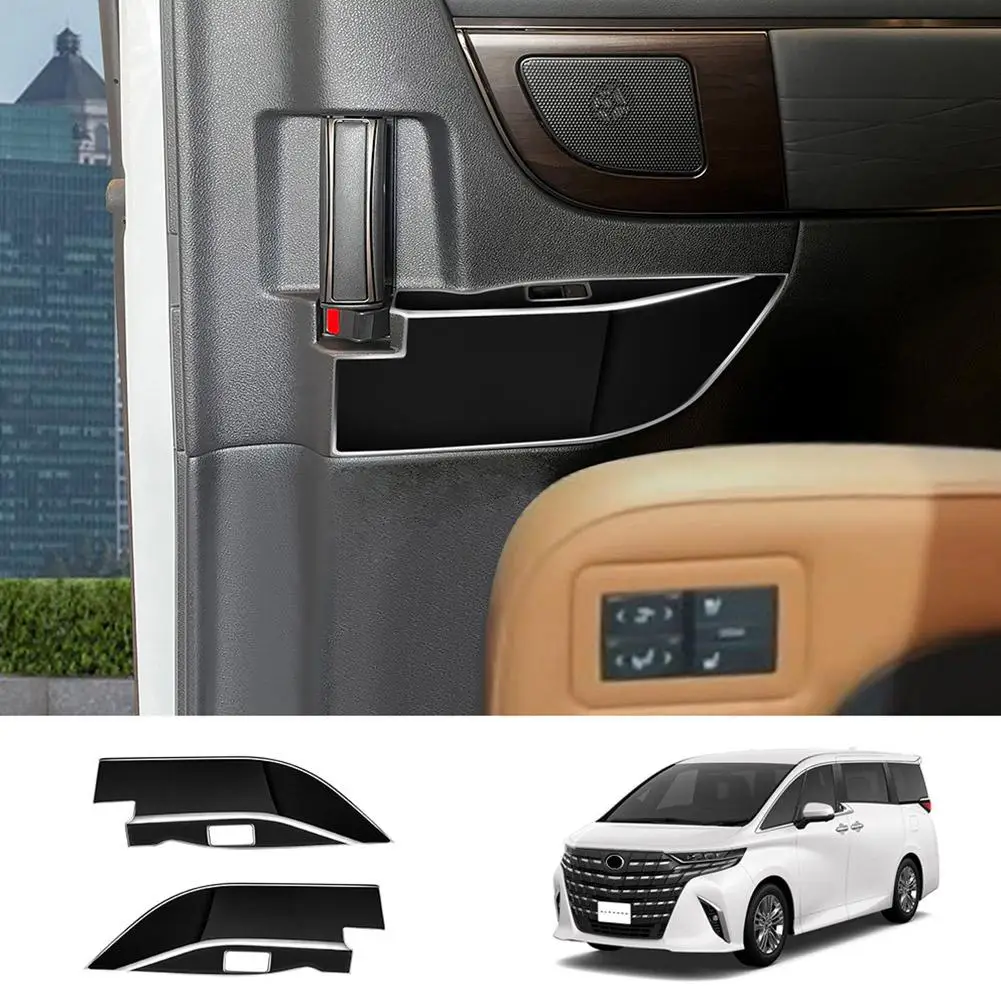 

for Toyota Alphard/Vellfire 40 Series 2023 Carbon Fiber Middle Door Armrest Window Lift Button Switch Cover Glass Control I7Z2
