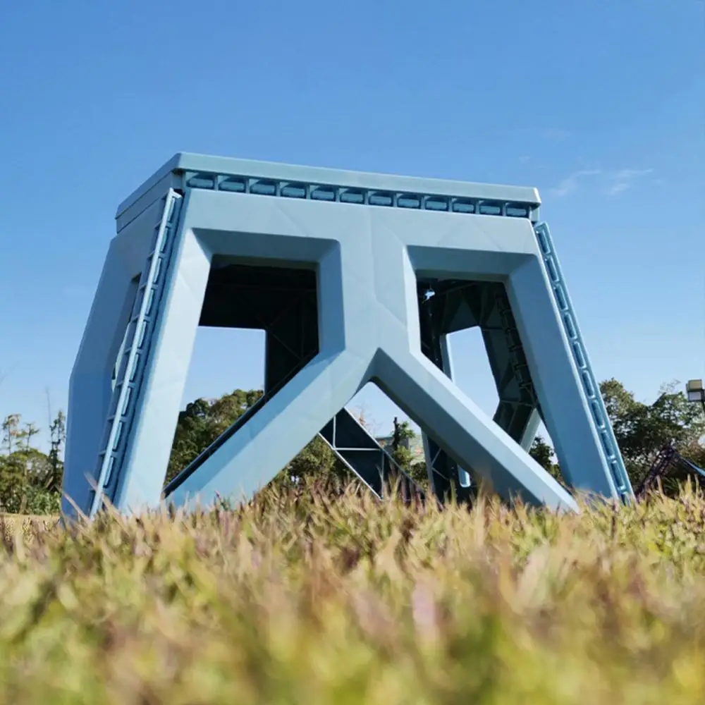 

Уличный пластиковый табурет, прочный несущий складной маленький скамейка из полипропилена, современный простой стильный портативный стул ...