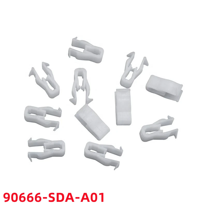 

20 шт., автомобильные пластиковые заклепки, крепежные зажимы, автомобильные фиксаторы, заклепки 90666-SDA-A01 H04
