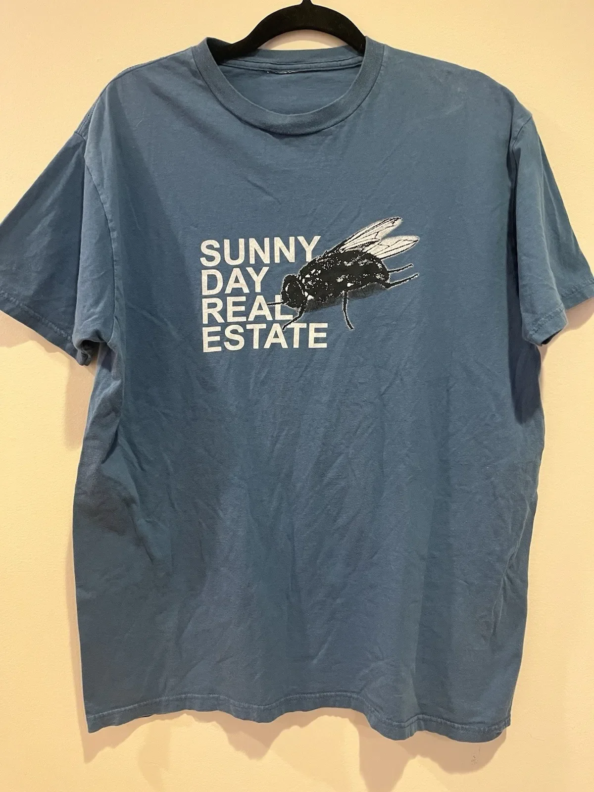 Фото Винтажная футболка Sunny Day Real Estate Fly Blue, все размеры S-5XL, подарок для фанатов FF363 №1