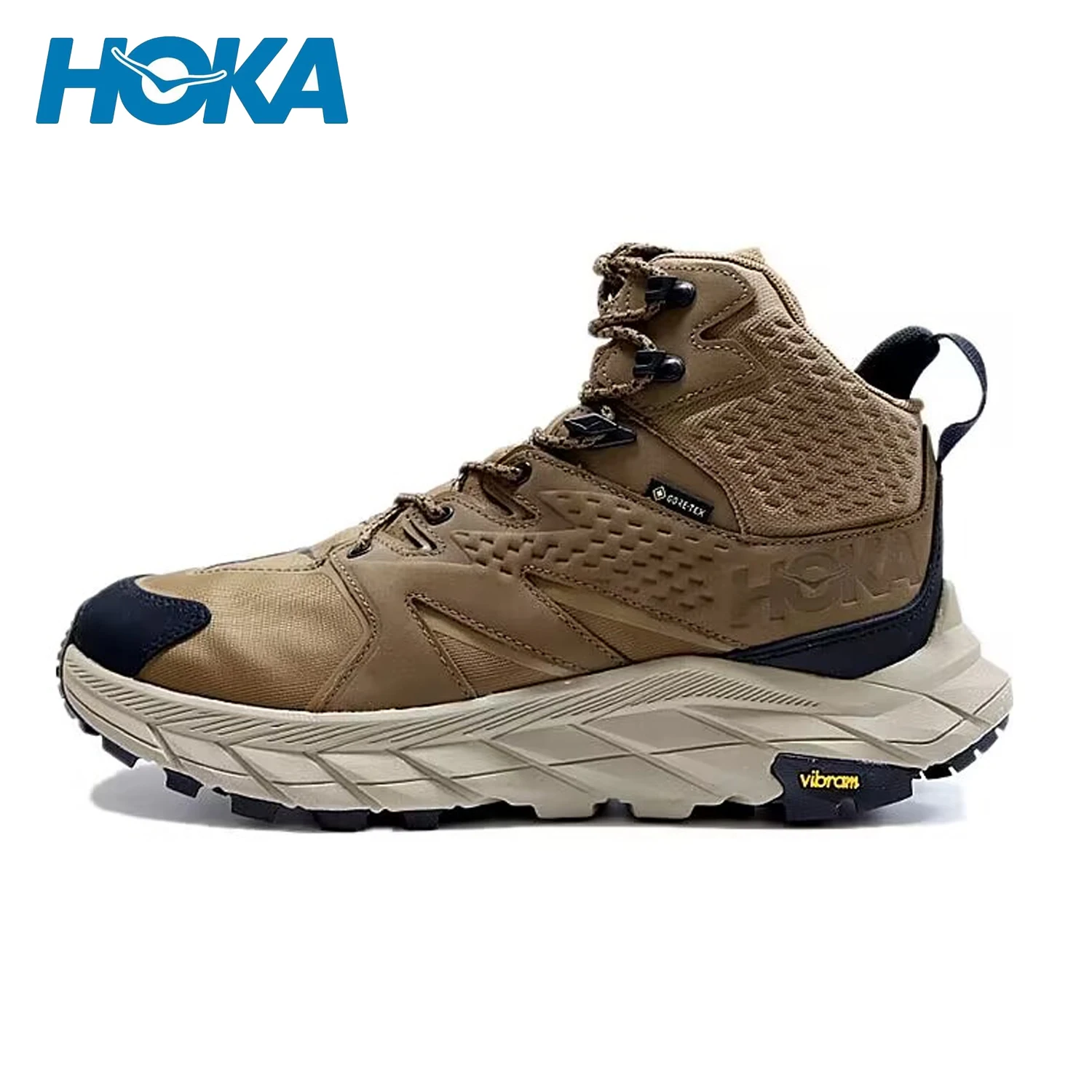 

Мужские походные ботинки HOKA anacкак Mid GTX, уличная водонепроницаемая обувь для треккинга, высокие берцы, туристические приключения, кроссовки для бега