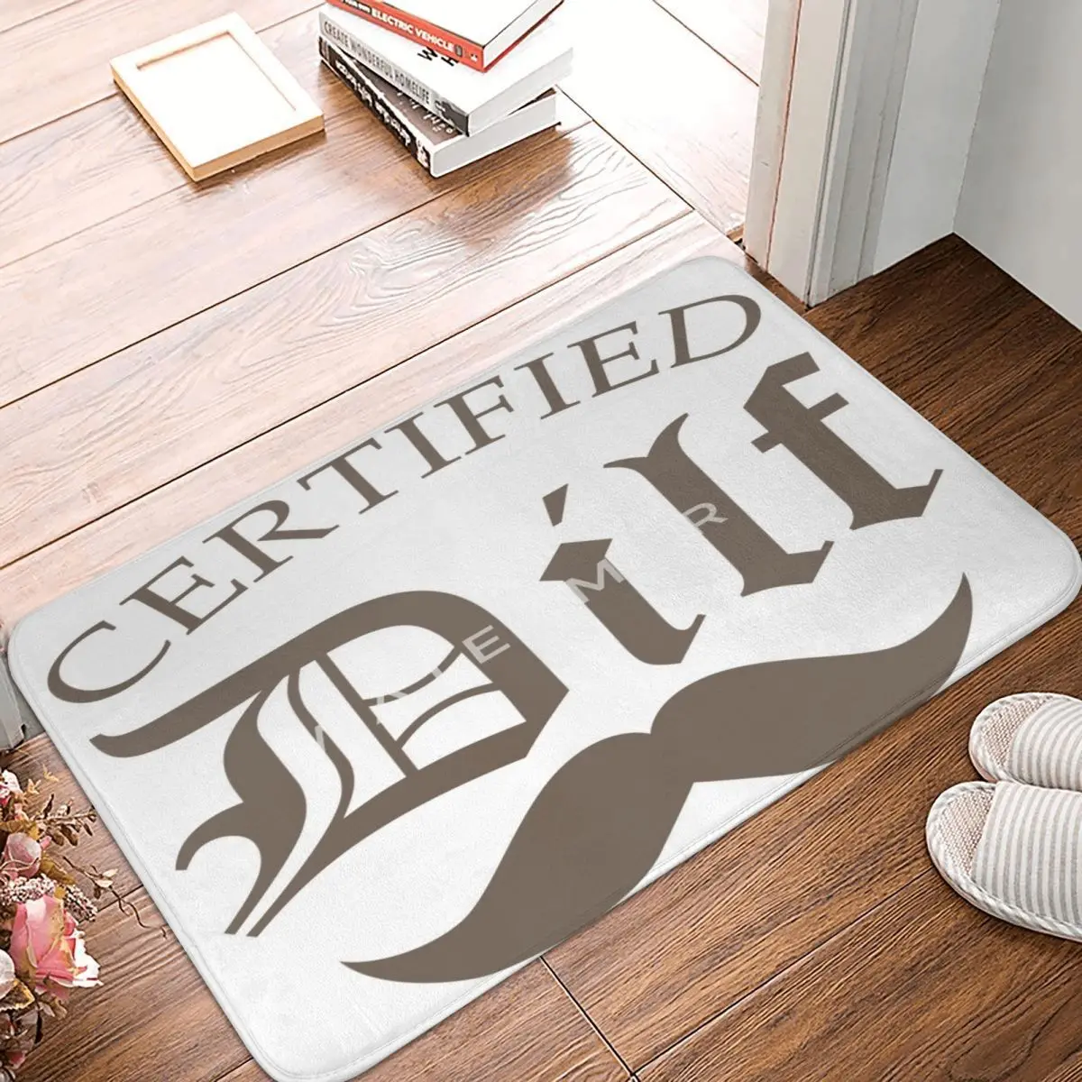 

Certified Dilf Carpet, Polyester Floor Mats Customizable Doorway Indoor Festivle Gifts Mats Customizable