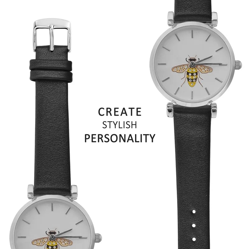 WOCCI Quality Genuine Leather Watch Band Ladies 8mm 10mm 12mm 14mm 16mm 18mm 20mm Watchbands For Women Bracelet Strap Accessorie