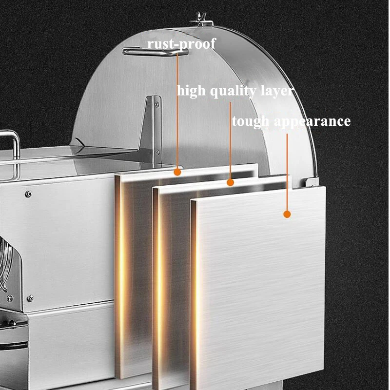 Электрическая автоматическая машина для резки томатов с лезвием 12 дюймов из