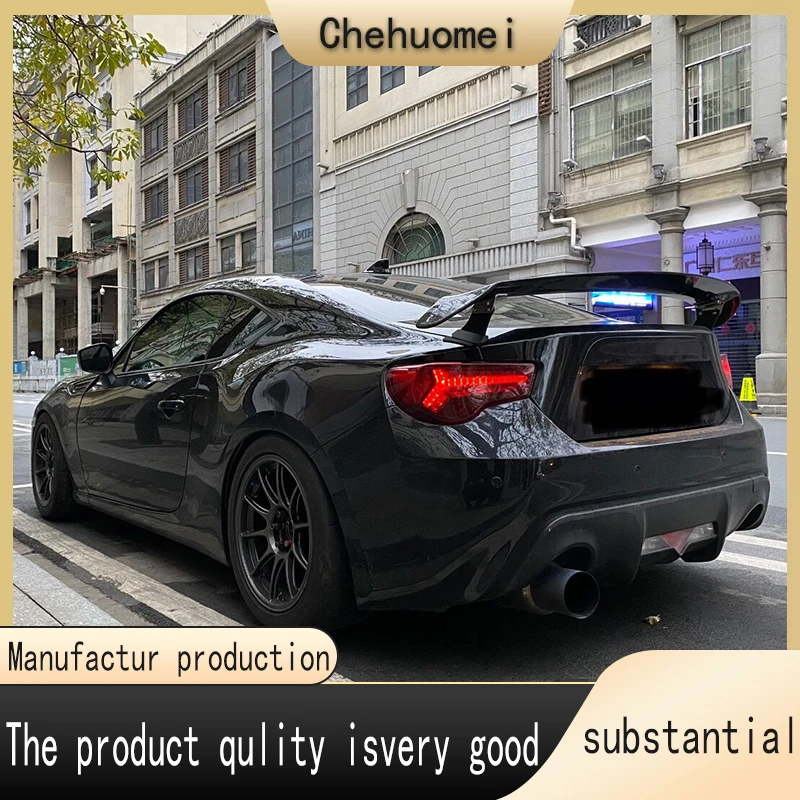 

It is applicable to SARD carbon fiber non-destructive installation of large tail wing modified by Toyota 86 brz
